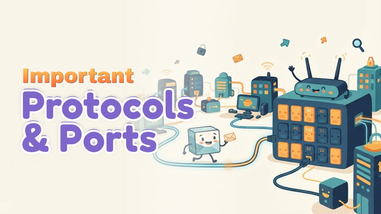 Important Protocols and Port Numbers: Fast Revision Notes for IBPS SO IT 2026 - Blog Post Image
