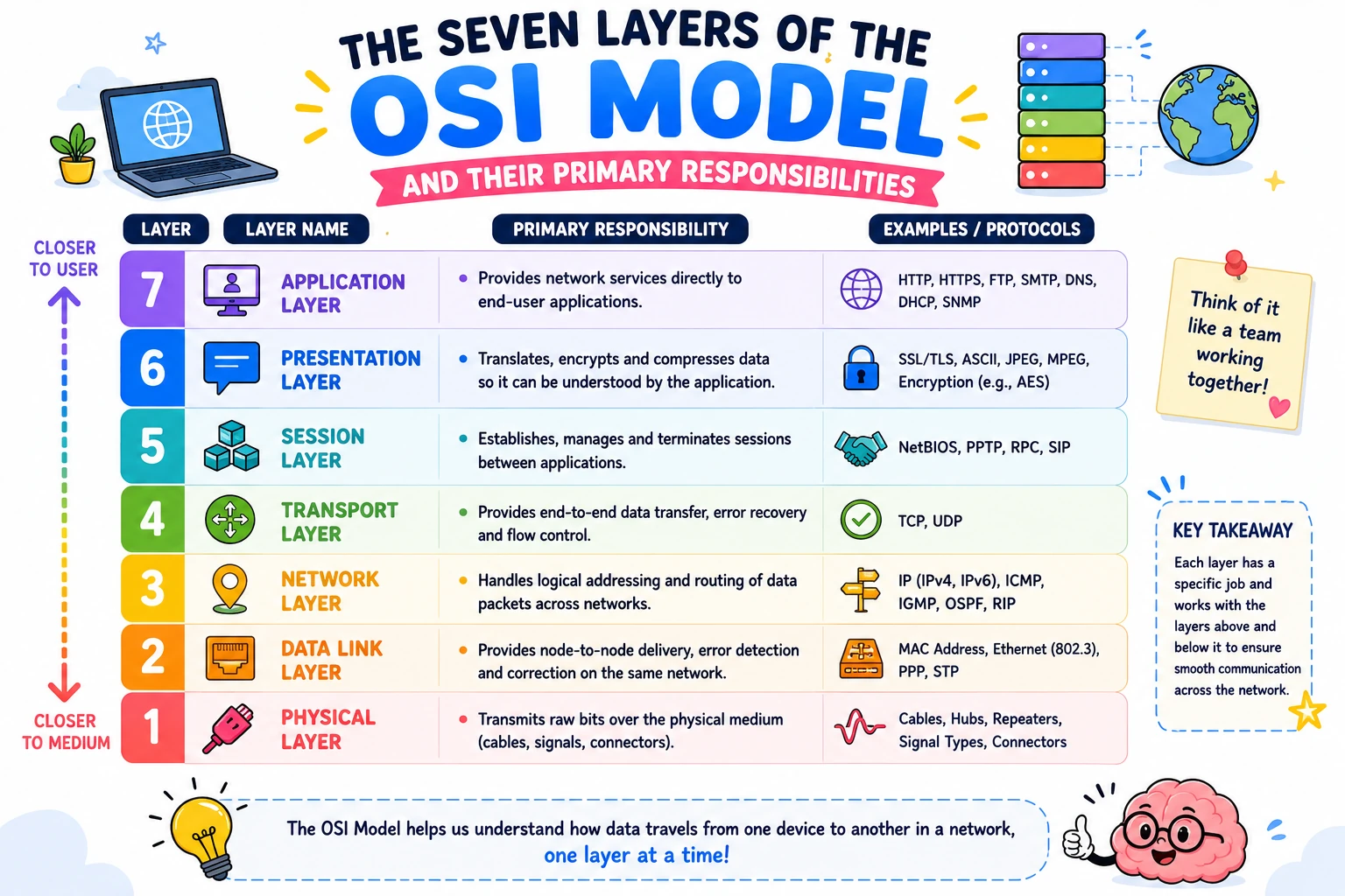 OSI Model Layers OSI Model Layers