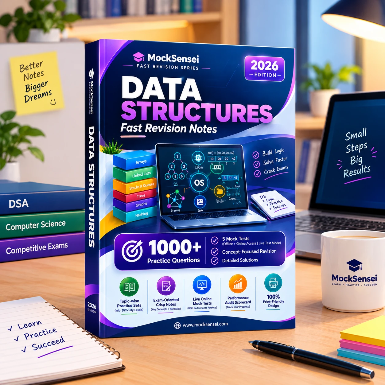 Data Structures Fast Revision Notes cover
